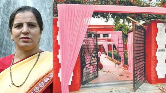 Principal Rama has stated that the staff of Hansraj College has permission to utilise specific facilities, which includes the college grounds. (HT Photo)