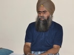 Devinderpal Singh Bhullar is serving the life sentence for his role in the 1993 car bomb blast in Delhi that killed nine persons and injured 31 others. (HT)