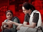 Taapsee Pannu's still from her upcoming movie, Assi.