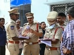 Police located the main accused after tracking his mobile.