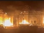 Locals claimed that a few houses nearby also burned down. (HT Photo for representation)