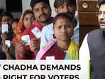 Raghav Chadha’s viral speech: ‘If voters can hire, they should be able to fire’