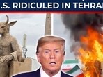 Iranians mock Trump with Epstein jibes? 'Baal’ idol set ablaze in Tehran amid war chants Iranians mock Trump with Epstein jibes? 'Baal’ idol set ablaze in Tehran amid war chants