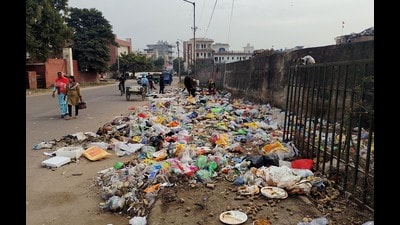 Source segregation remains another major concern among residents. (HT Photo) Source segregation remains another major concern among residents. (HT Photo)