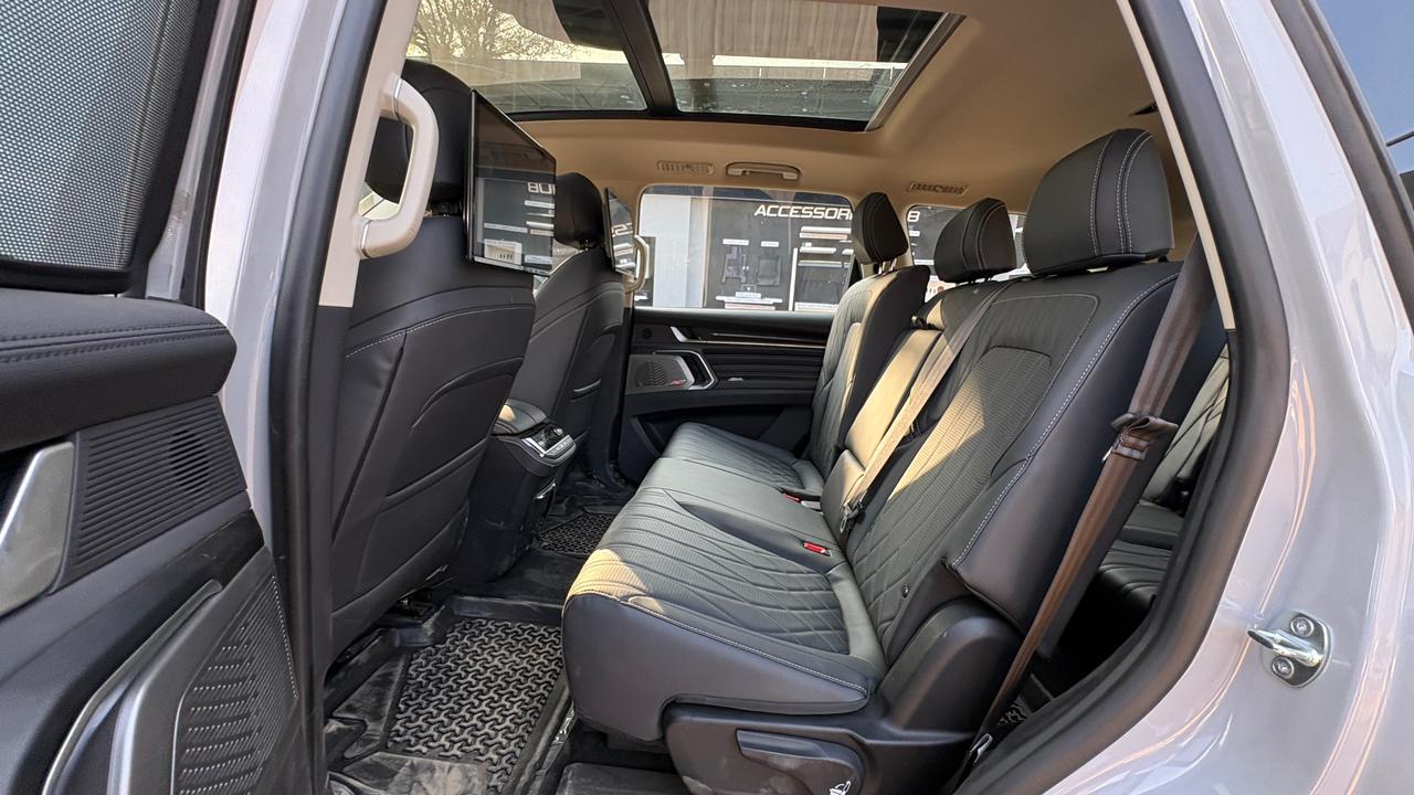 The SUV offers ventilated seats for the first and second rows along with a panoramic sunroof The SUV offers ventilated seats for the first and second rows along with a panoramic sunroof