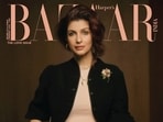 Twinkle Khanna shines on the cover of Harper's Bazaar India. 