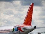 An Air India Airbus A320 plane.