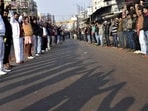 The human chain formation will begin at 11 am and continue till 3 pm on February 14 (Representative photo) The human chain formation will begin at 11 am and continue till 3 pm on February 14 (Representative photo)