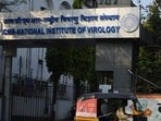 The project aims at strengthening the state’s diagnostic and research capacity while reducing dependence on the National Institute of Virology (in pic) during viral outbreaks, health minister Prakash Abitkar said. (HT FILE)