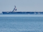 USS Gerald Ford was also part of the Venezuela strike force and was sent by Trump to Carribbean last October.