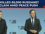 Ukraine’s Defence Minister Mykhailo Fedorov has claimed that Ukrainian forces “eliminated 35,000 Russians in December and 30,000 in January,” suggesting around 65,000 Russian soldiers killed in just two months. Ukraine’s Defence Minister Mykhailo Fedorov has claimed that Ukrainian forces “eliminated 35,000 Russians in December and 30,000 in January,” suggesting around 65,000 Russian soldiers killed in just two months.