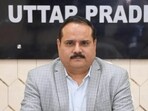 Uttar Pradesh chief electoral officer Navdeep Rinwa. (HT) Uttar Pradesh chief electoral officer Navdeep Rinwa. (HT)