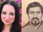 Lois Gibson shared a sketch of the masked suspect seen in the video footage at Nancy Guthrie's home.
