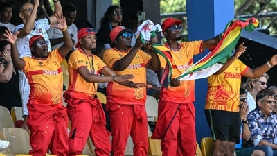 Zimbabwe's win over Australia leaves them on two wins from two matches, right alongside Sri Lanka at the top of the Group B table. Australia now need to be perfect for the remainder of the group stages, including a key upcoming match against Sri Lanka. (AFP) Zimbabwe's win over Australia leaves them on two wins from two matches, right alongside Sri Lanka at the top of the Group B table. Australia now need to be perfect for the remainder of the group stages, including a key upcoming match against Sri Lanka. (AFP)