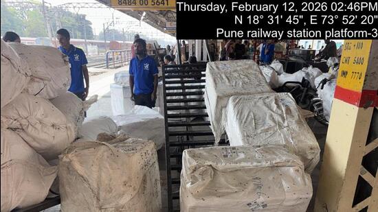 640kg wild boar meat seized at Pune railway station