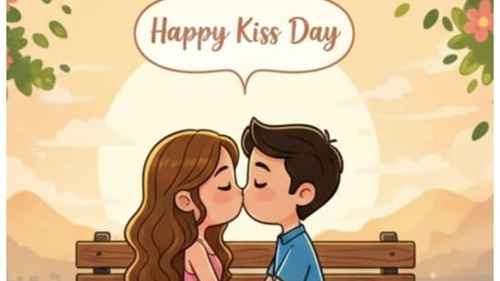 Happy Kiss Day 2026: Celebrate Kiss Day on February 13 with our special wishes. (Google Gemini)