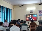 Board secretary Bhagwati Singh joined Sen Sharma in addressing students, parents, and invigilators during the session aimed at reducing exam pressure (Sourced)