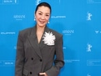 Michelle Yeoh photographed while attending a screening of Everything Everywhere All At Once at the 76th Berlinale International Film Festival in Berlin. REUTERS/Nadja Wohlleben(REUTERS)