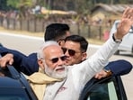 Prime Minister Narendra Modi landed at the first Emergency Landing Facility of the northeast aboard the IAF's C-130J aircraft.