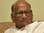 The 85-year-old Rajya Sabha MP was seen leaving the hospital in a wheelchair and waving to supporters and well-wishers gathered outside. (HT FILE)