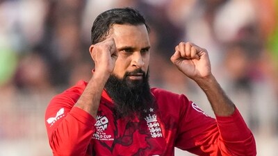 For England, Adil Rashid took three wickets. (PTI) For England, Adil Rashid took three wickets. (PTI)