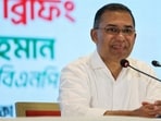 Rahman has said his government’s foreign policy will be shaped solely by the interests of Bangladesh and its people, pointing to his desire to balance relations with China, India and Pakistan (REUTERS) Rahman has said his government’s foreign policy will be shaped solely by the interests of Bangladesh and its people, pointing to his desire to balance relations with China, India and Pakistan (REUTERS)