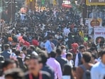 The fair featured participants from over 50 countries. Officials highlighted improved crowd management, food courts and digital connectivity across the mela premises. (Parveen Kumar/HT)