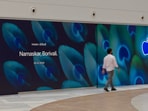 The facade of the Apple Borivali store.