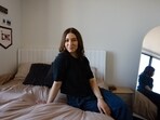 Helen Bovington in her Manhattan apartment.