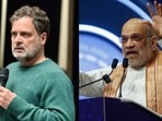 Rahul posed "simple questions" to the Centre, while Home Minister Shah termed the Opposition's allegations "laughable."