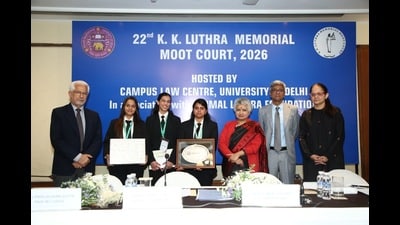 Justice Nagarathna, who was the chief guest at the prize distribution ceremony at the event (HT)