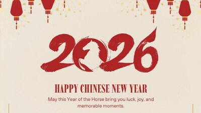 चीनी नव वर्ष 2026: अग्नि अश्व का वर्ष 17 फरवरी से शुरू होता है। (फ्रीपिक) चीनी नव वर्ष 2026: अग्नि अश्व का वर्ष 17 फरवरी से शुरू होता है। (फ्रीपिक)