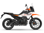 KTM 250 Adventure shares its design with the 390 Adventure.