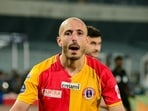 East Bengal’s Spanish striker Youssef Ezzejjari. (East Bengal pix)