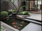 The boy reportedly slipped into the artificial water pond and drowned.