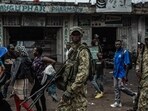 An M23 rebel soldier in Goma, Democratic Republic of Congo. An M23 rebel soldier in Goma, Democratic Republic of Congo.