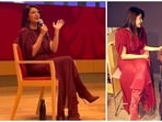 Priyanka Chopra at the India Conference at Harvard. 