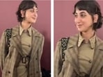 Rama Duwaji carried the monochrome outfit with sophisticated aplomb. (Picture credit: Instagram/@vogue)