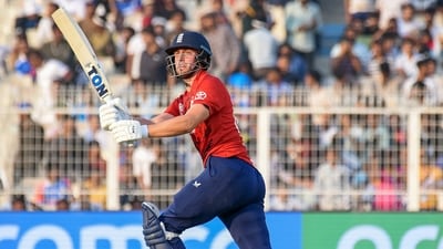 Will Jacks hit four sixes and three fours to make 53 not out off only 22 balls. (ANI)