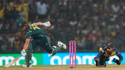 Australia were bundled out for 181 in their 20 overs. (AP) Australia were bundled out for 181 in their 20 overs. (AP)