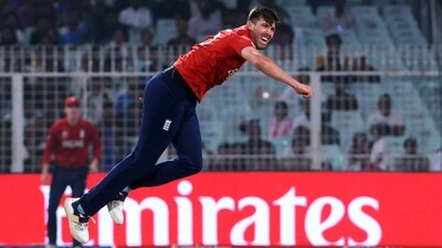 Jamier Overton also bowled brilliantly and ended up picking three wickets out of which two came in the last over which was a maiden too, (REUTERS)