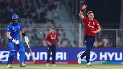 Sam Curran turned the tide with a decisive spell at the death, striking three times to snuff out Italy’s late charge and steady England’s nerves. (REUTERS)