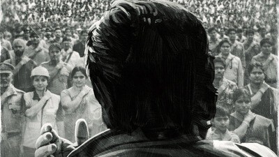 ఉస్తాద్ భగత్ సింగ్ పోస్టర్ లో పవన్ కల్యాణ్ (x/MythriOfficial)