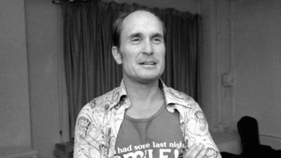 Robert Duvall appears backstage at David Mamet's play "American Buffalo" in New York on Feb. 8, 1977. (AP) Robert Duvall appears backstage at David Mamet's play "American Buffalo" in New York on Feb. 8, 1977. (AP)