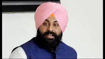 Punjab education minister Harjot Singh Bains. (HT File)