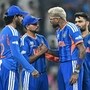 ఇండియన్ ప్లేయర్స్ తిలక్ వర్మ, కుల్ దీప్, హార్దిక్ పాండ్య, రింకు సింగ్