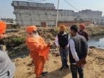 A major concern discussed in the meeting was the large quantity of dung generated daily by dairy complexes. (HT Photo) A major concern discussed in the meeting was the large quantity of dung generated daily by dairy complexes. (HT Photo)