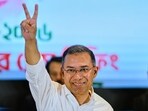 Tarique Rahman took oath at the Jatiya Sangsad Bhaban.