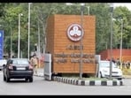 Cardiac patients were first received at the main general emergency before being referred to the specialised facility. (HT Photo) Cardiac patients were first received at the main general emergency before being referred to the specialised facility. (HT Photo)