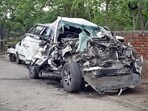 District logged 551 fatal crashes in 2023-24. NH48 had 156 fatal crashes at 45 points, highest among identified accident-prone corridors in the district. (HT Archive)